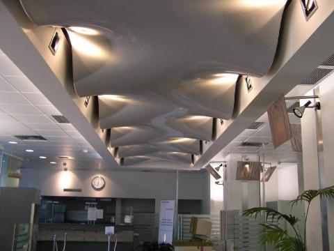 Преимущества на опънати тавани